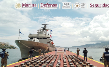 Marina asegura 3.5 toneladas de cocaína en costas de Guerrero