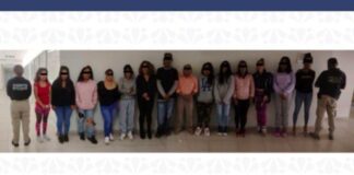 Aprehenden a 14 presuntos narcomenudistas en Juan C Bonilla