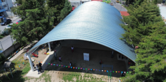Benefician a 160 estudiantes con techado escolar en Jardín de Niños Gregorio Torres Quintero