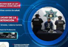 Detienen a joven por posesión de sustancias ilícitas en Atlixco
