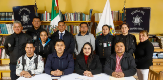 San Pedro Cholula fortalece seguridad en San Gregorio Zacapechpan