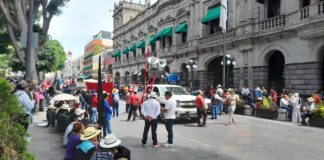 28 de Octubre genera caos vial en Puebla