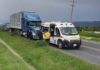 Tráiler choca contra ambulancia en la Tehuacán-Orizaba