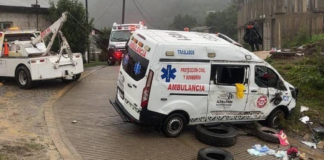 Erick provoca deslaves y daños en municipios de Puebla