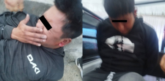 Detienen y golpean a presuntos delincuentes en Agua Santa