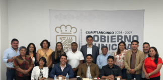 Avanza 80% de pavimentación con adoquín en Cuautlancingo