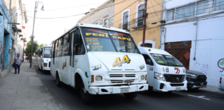 Arranca revista vehicular en Puebla para transporte público