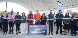 Inaugura Pepe Chedraui techado en primarias de Francisco Villa