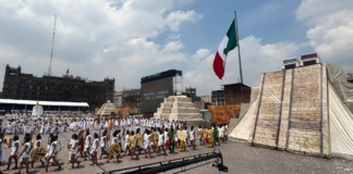 Celebran 700 años de la fundación de México-Tenochtitlán en CDMX