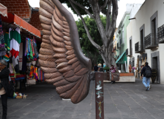 Rehabilitarán ocho esculturas del corredor 5 de Mayo