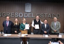 Firman convenio de colaboración Congreso de Puebla y ACECOP