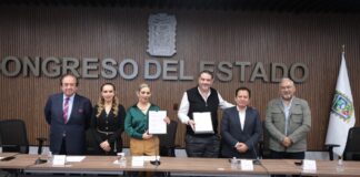 Firman convenio de colaboración Congreso de Puebla y ACECOP