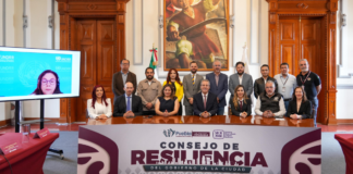 Puebla instala primer Consejo de Resiliencia a nivel nacional