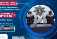 Detienen en Atlixco a hombre con arma y 18 bolsas de droga