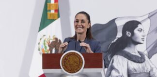 Sheinbaum rechaza que autoridades estén petrificadas por el narco