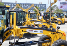 Inicia rehabilitación vial en Recta a Cholula con 14 módulos