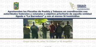 Detienen en Puebla a Ángel Javier N, presunto integrante de “La Barredora”