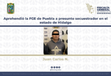 Aprehenden en Hidalgo a probable secuestrador de Puebla
