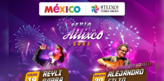 Reyli Barba y Alejandro Filio inaugurarán Feria de Atlixco 2025