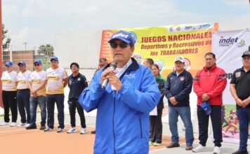 Inauguran Juegos Deportivos de los Trabajadores en San Pedro Cholula