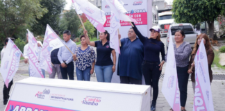 Lupita Cuautle inicia rehabilitación de la calle Francisco I. Madero