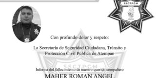 Policía municipal de Atempan muere embestido por carnicero