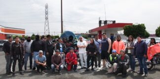 Repartidores buscan que todos los motociclistas usen chalecos reflectantes