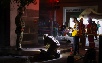 Protección Civil atiende corto circuito en la zona del Carmen