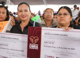 Armenta entrega 30 mdp en obra comunitaria a Teziutlán y Tlatlauquitepec