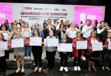 Armenta entrega 247 apoyos de obra comunitaria