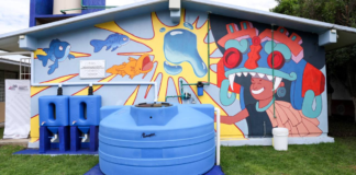 San Andrés Cholula entrega sistema de captación pluvial en primaria