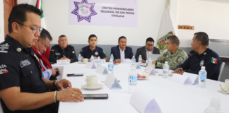 San Pedro Cholula realiza Mesa de Paz en Centro Penitenciario