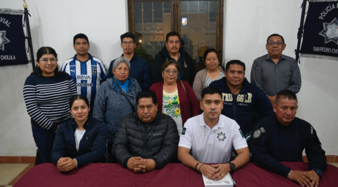 Mesa de Seguridad en San Pedro Cholula atiende solicitudes ciudadanas