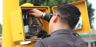 Avanza modernización de semáforos en San Pedro Cholula