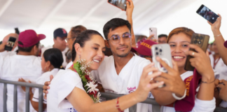 Claudia Sheinbaum supervisa proyectos en Tamaulipas, SLP y Veracruz