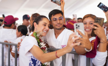 Claudia Sheinbaum supervisa proyectos en Tamaulipas, SLP y Veracruz
