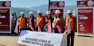 Bety Sánchez inicia remodelación del Paseo de la Barranca