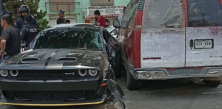 Choque en Diagonal Defensores deja lesionados