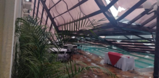 Colapsa estructura de alberca en hotel de Tlaxcala