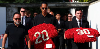 Despiden a Diogo Jota y su hermano tras trágico accidente