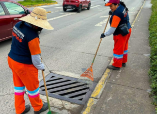 Puebla intensifica limpieza de alcantarillas ante temporada de lluvias