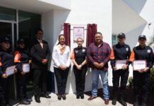 Patrulla Naranja de Atlixco recibe reconocimiento por su labor a favor de mujeres