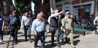 Supervisan operativo de comercio popular en Centro Histórico