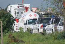 Aseguran pipas y detienen a dos por robo de hidrocarburo en Coronango