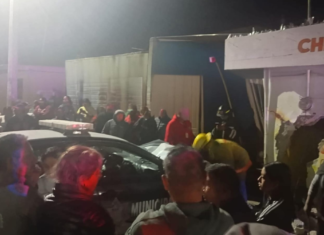 Patrulla choca contra vivienda en General Felipe Ángeles