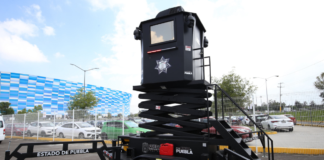 Puebla refuerza seguridad con torres de videovigilancia y patrullas