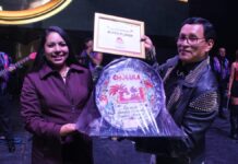 Disfrutan cumbia sonidera de Alberto Pedraza en Feria de San Pedro Cholula