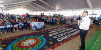 Armenta entrega 4.6 mdp para fortalecer el campo en Nopalucan