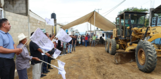 Ariadna Ayala inaugura pavimentación y obras en La Agrícola Ocotepec