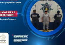 Detienen a responsable de daños en propiedad ajena en Atlixco